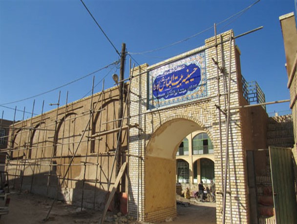 پیشرفت 70درصدی عملیات مرمت حسینیه کوچه باغ+ تصاویر