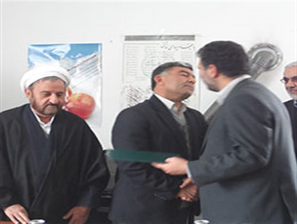رئیس جدید مرکز جهادکشاورزی بخش ندوشن معارفه شد+تصاویر