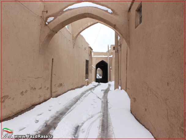 چهره زمستانی شهر یزد متفاوت تر از همیشه
