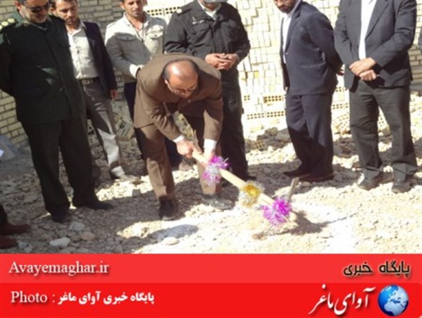 5 ساختمان پایگاه مقاومت بسیج در شهرستان بهمئی کلنگ زنی شد