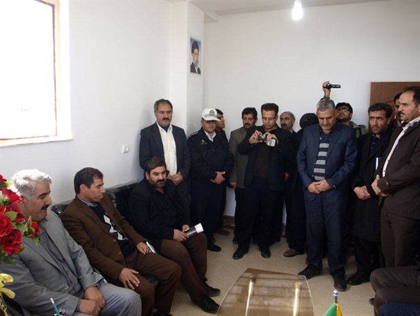 ساختمان دهیاری روستای اندرآب به بهره برداری رسید