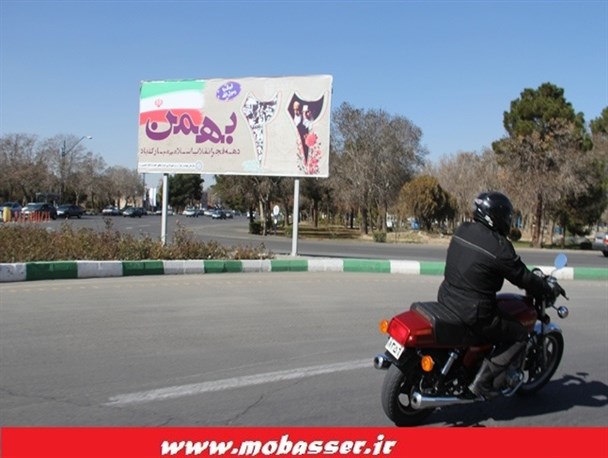 تجدید میثاق اعضای تیم موتورسواری ولایت با آرمان های امام و شهدا / تصاویر