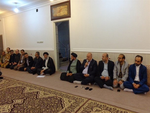دیدار مسئولان دستگاههای اجرایی خرمشهر با امام جمعه شهرستان