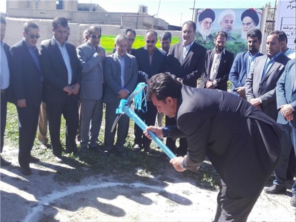 کلنگ احداث اداره مالیاتی شهرستان چرام به زمین زده شد+تصاویر