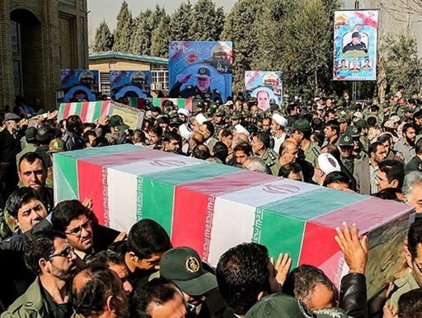 پیکر مطهر سردار شهید قاجاریان در مشهد تشییع شد