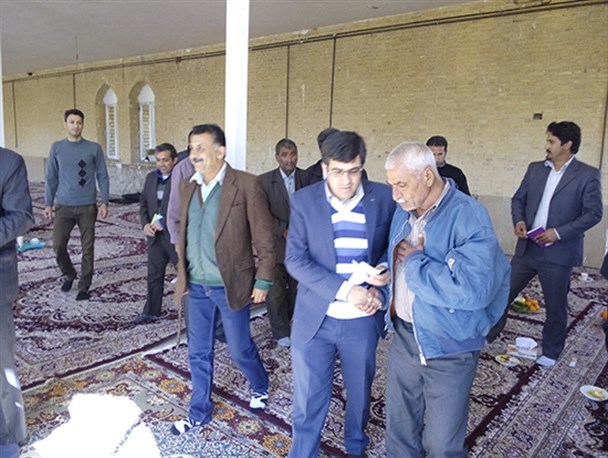 بازدید بخشدار مرکزی پاسارگاد از روستاهای شهرستان