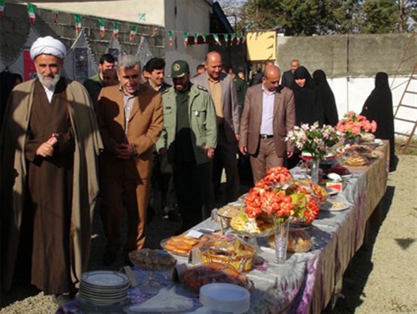 جشنواره شیرینی ،غذا و سلامت در رضوانشهر برگزارشد+تصاویر