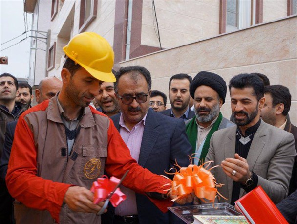 افتتاح همزمان ۲۲ طرح توسعه و تقویت شبکه برق در تولمات