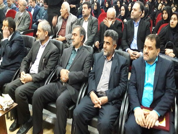 مراسم تودیع و معارفه رؤسای قدیم و جدید آموزش و پرورش مسجدسلیمان برگزار شد
