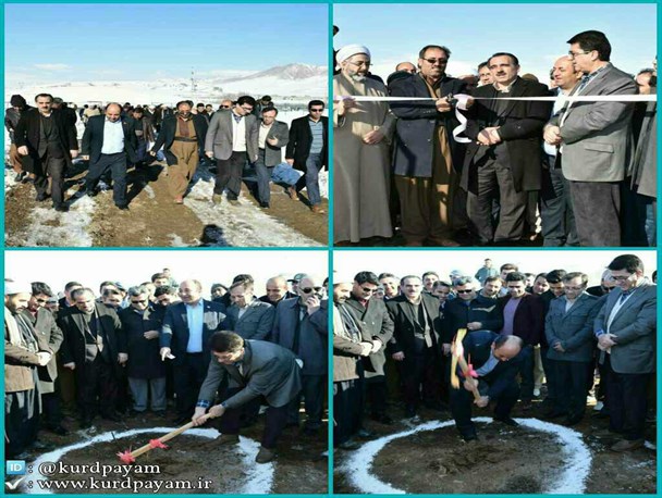 افتتاح طرح های عمرانی و خدماتی بخش لاجان در پیرانشهر+تصاویر