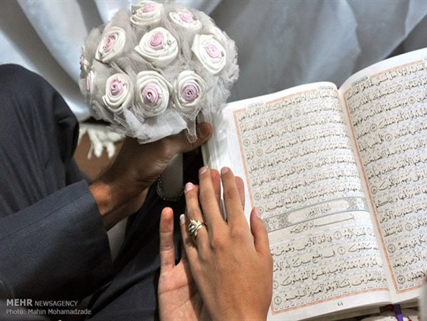 جشن ازدواج ۲۹ زوج بسیجی در سبزوار برگزارشد