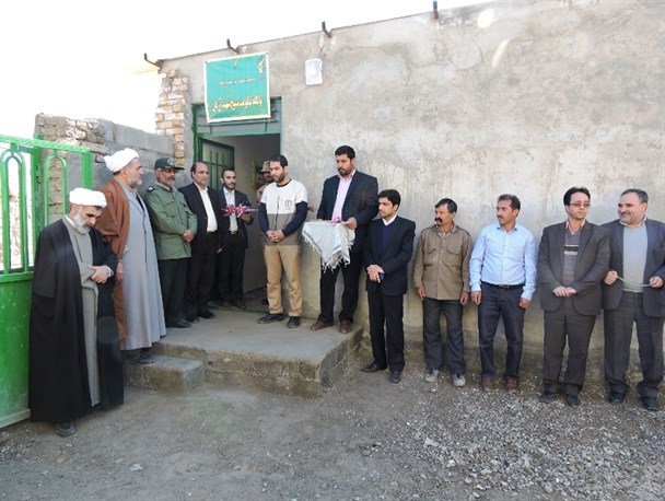 افتتاح پایگاه بسیج شهید آریان در روستای شمس‌خان درگز +تصاویر