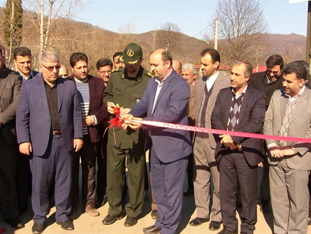 دو پروژه‌ی عمرانی در روستای بی‌تم شاندرمن افتتاح شد