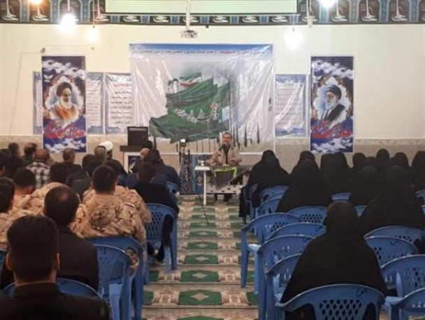 مراسم گرامیداشت سالروز عملیات والفجر 8 در شهرستان صحنه برگزار شد+ تصاویر