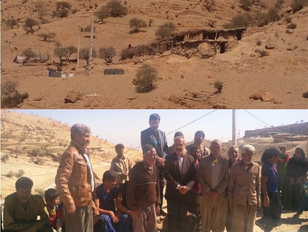 بازدید مسئولان کهگیلویه و بویراحمد از روستای محروم توگبری شهرستان چرام+تصاویر