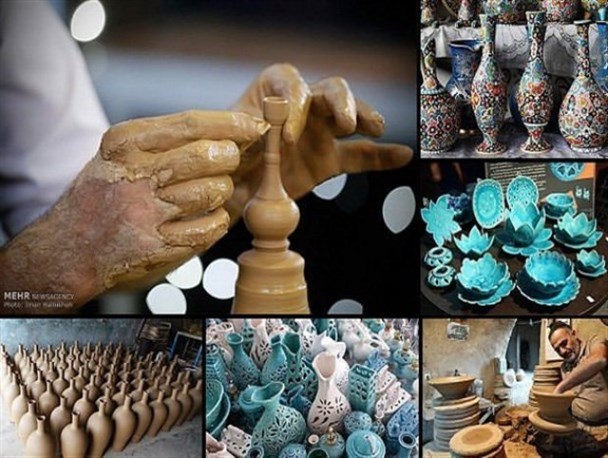 برگزاری ششمین هم اندیشی هنرمندان صنایع دستی آران/ مرمت پشت بام مسجد قائمیه نوش آباد پایان یافت