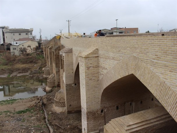 بهره برداری از پل تاریخی آق قلا در 21 بهمن ماه