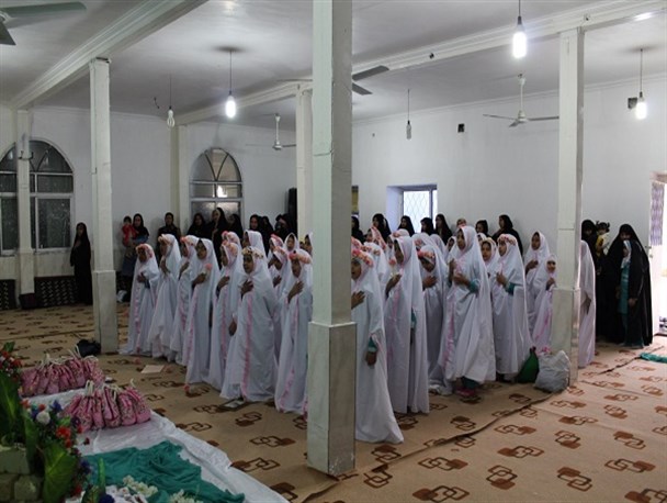جشن تکلیف دانش آموزان مدرسه شهید قاسمی پور بنک برگزار شد + تصویر