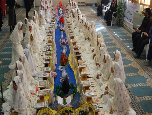 جشن عبادت ۹ ساله های جرقویه اصفهان+ تصاویر