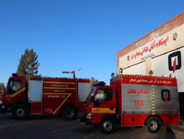پنجمین ایستگاه آتش نشانی شهر رفسنجان افتتاح شد+تصاویر