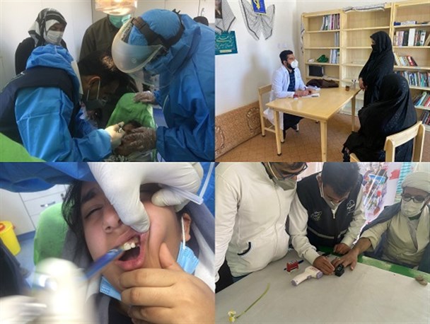 مساجد؛ محوریت "میز خدمت" بسیج/ برپایی اردوی جهادی در "غدیرشهر" زاهدان با هدف ارائه خدمات درمانی رایگان