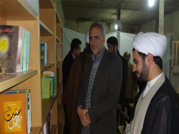 افتتاح کتابخانه ۵۸ شهید روستای بقمچ چناران