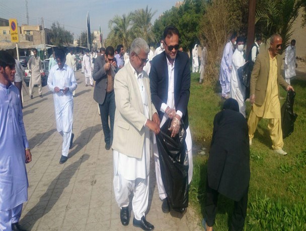 خانه تکانی ایرانشهر از نگاه دوربین پهره