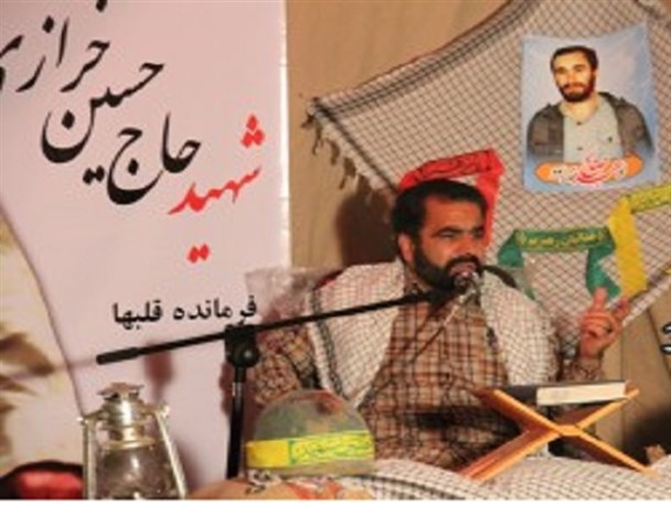 محفل انس با شهدا در درچه/ تصاویر