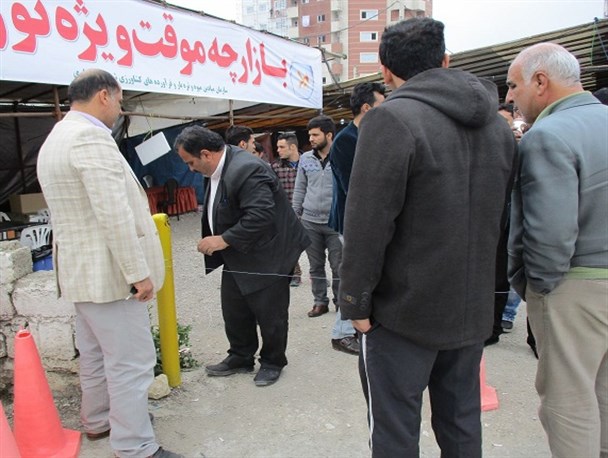 پلمپ 2 بازارچه نوروزی در ساری /تصاویر