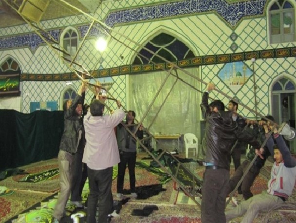 بویین میاندشت در استقبال ایام فاطمیه/تصاویر