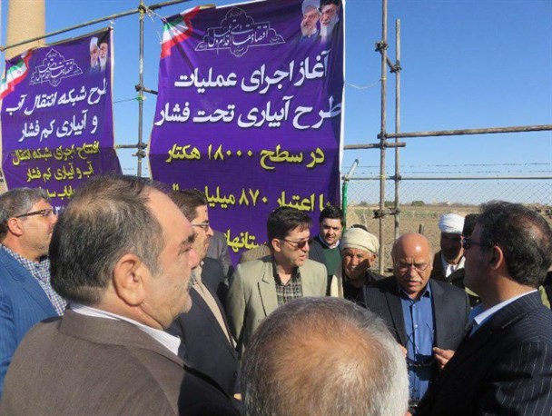 بزرگ‌ترین طرح ملی کشاورزی استان خراسان رضوی در فریمان افتتاح‌شد