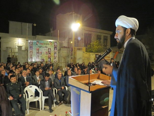 یادواره شهدا " آبروی محله" در شهرستان گیلانغرب برگزار شد + تصاویر