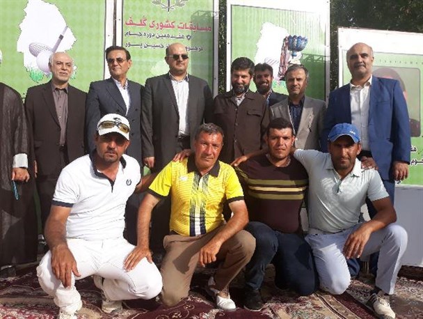 نفت مسجدسلیمان قهرمان مسابقات گلف کشور شد+تصاویر