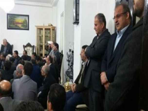 فرماندار پیشین تالش پیش سخنران کمپین انتخاباتی شد+عکس