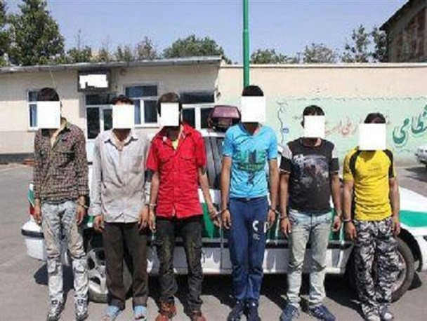 دستگیری 12 نفر سارق  توسط پلیس شهرستان بهار