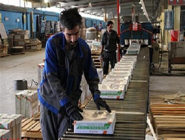 کارخانه صبا کاشی گندمان در حالت استند بای/ کارگری به اداره کار مراجعه نکرده است