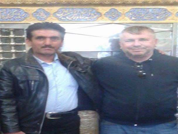 حضور توریست فرانسوی در شهر باباحیدر