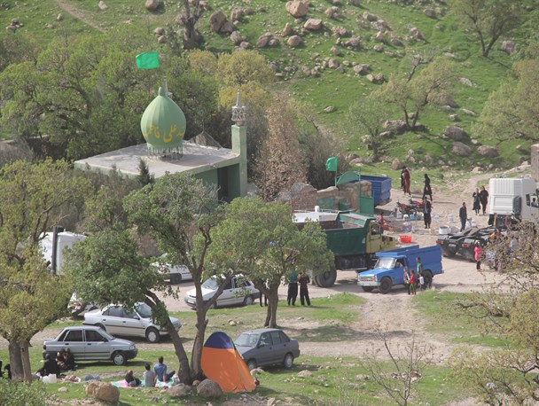 بازدید 5 هزار نفر گردشگر از طبیعت زیبای امام عباس پاطاق