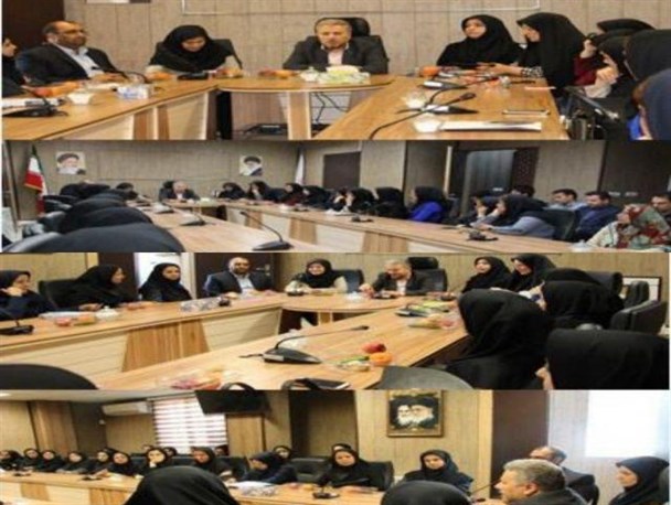 رئیس شبکه بهداشت و درمان بهارستان با پرسنل شبکه و مراکز درمانی دیدار کرد