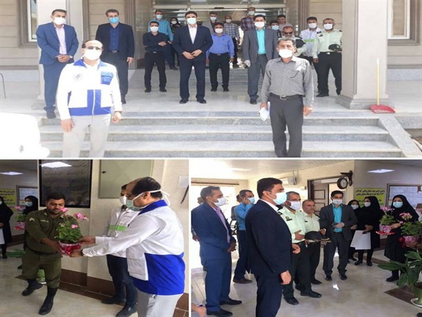 تقدیر فرماندار دیلم از کارکنان شبکه بهداشت و درمان شهرستان