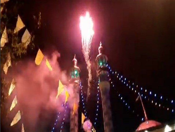 طنین انداز شدن نوای “لبیک یا مهدی” در  همدان