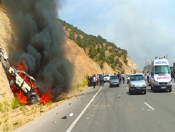 بویراحمد و دنا در صدر تعداد تصادفات جاده ای/ ۲ کشته و ۲۸۵ مصدوم در حوادث رانندگی هفته گذشته