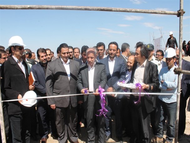 کارخانه خردایش تولید سنگ آهن در ماهنشان افتتاح شد +عکس