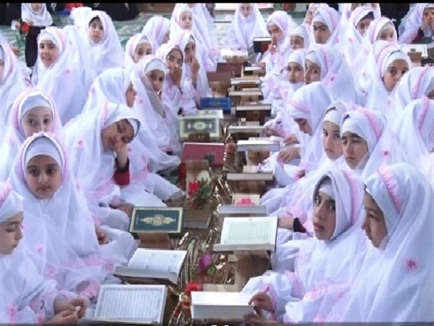 برگزاری جشن شکرگزاری قرآن در بیله‌سوار +تصاویر