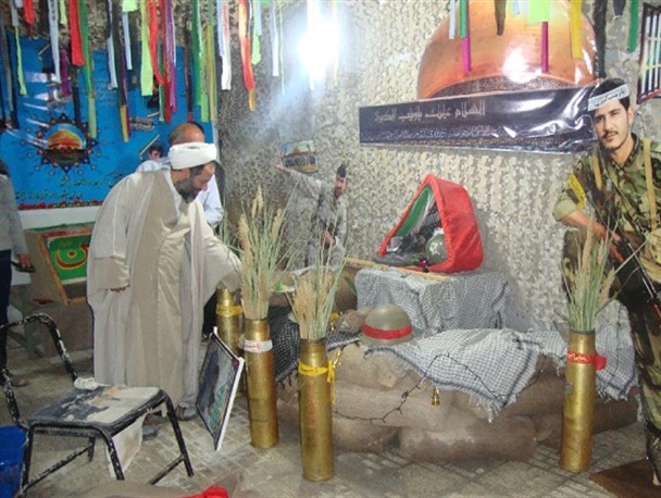 بازدید امام جمعه تیران از مراحل آماده سازی مکان برگزاری کنگره شهدا/ تصاویر