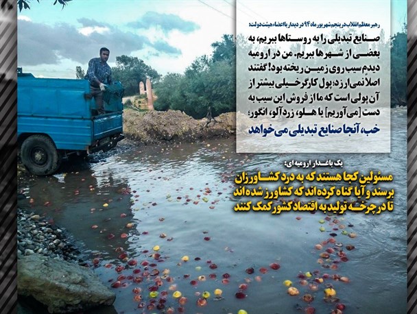 مسئولین کجا هستند که به درد کشاورزان برسند؟