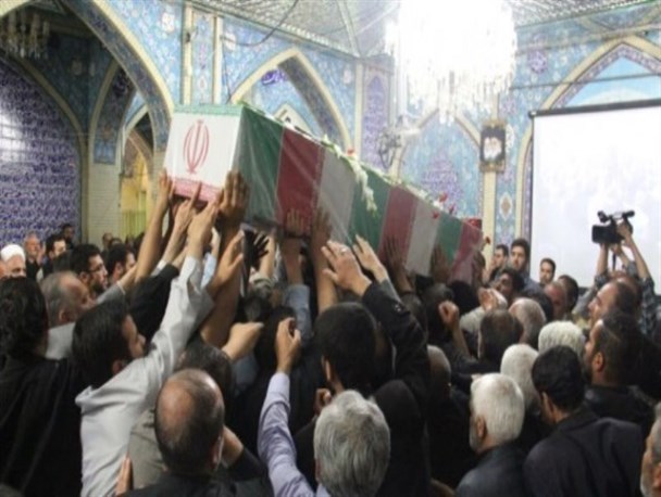 پیکر شهید "محمد پازوکی‌طرودی" در گلزار شهدای سمنان آرام گرفت