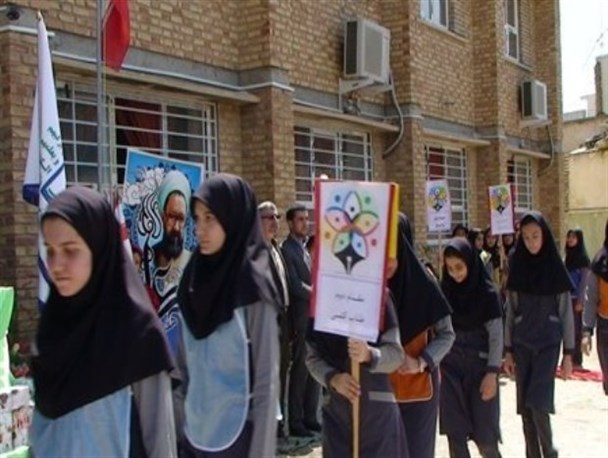 اختتامیه متمرکز المپیادورزشی درون مدرسه ای در تیزهوشان آزادشهر