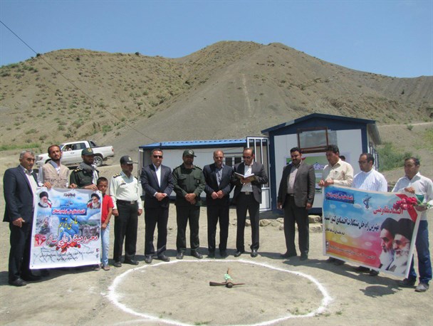 ساخت مدرسه در نقطه مرزی دولت اورلان توسط بسیج مراوه تپه