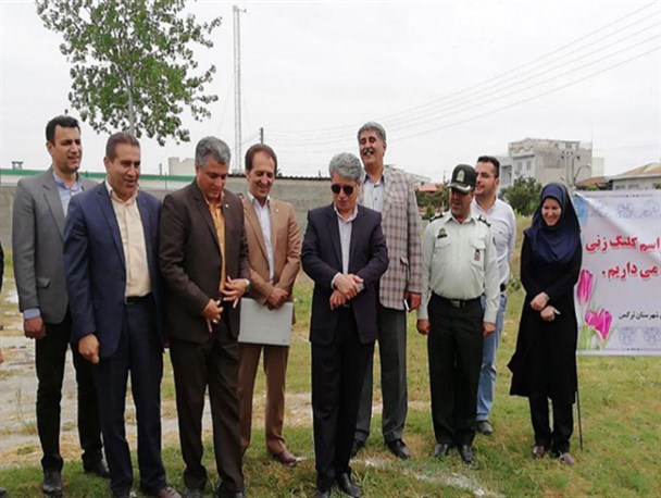 مراسم کلنگ زنی موزه راه آهن بندرترکمن انجام شد